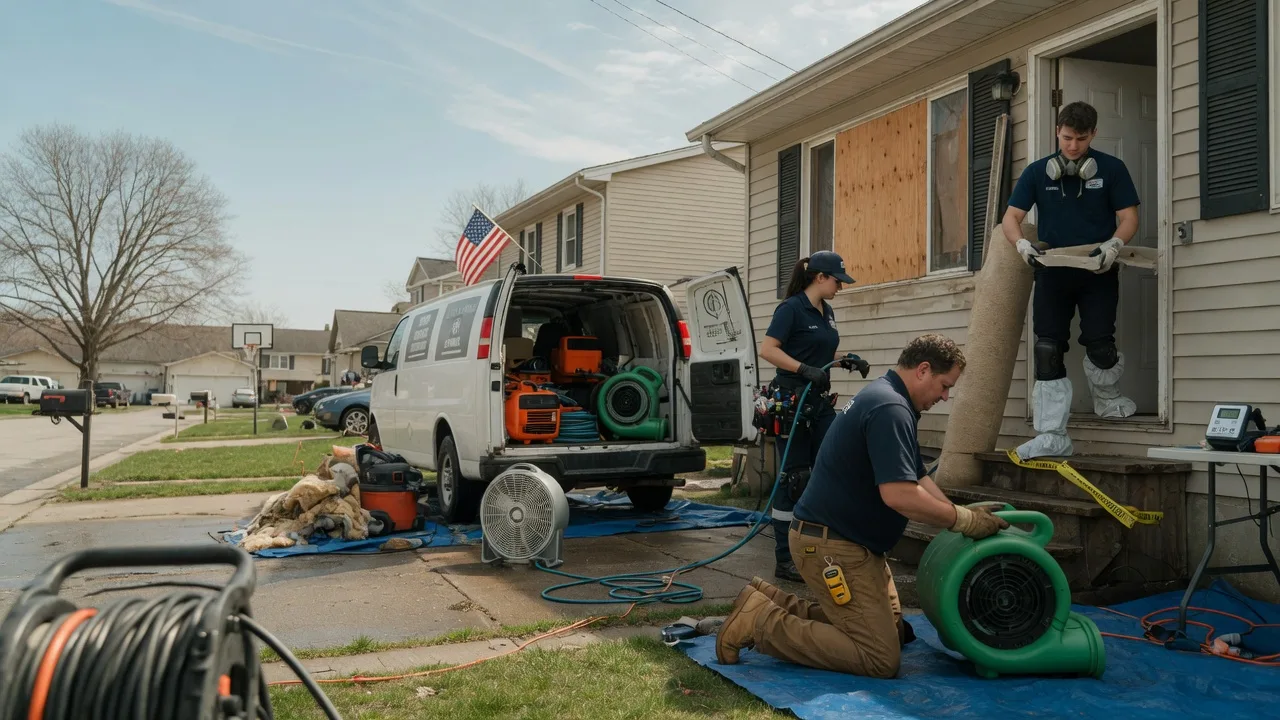 Water Damage Restoration in Midland, NC near me